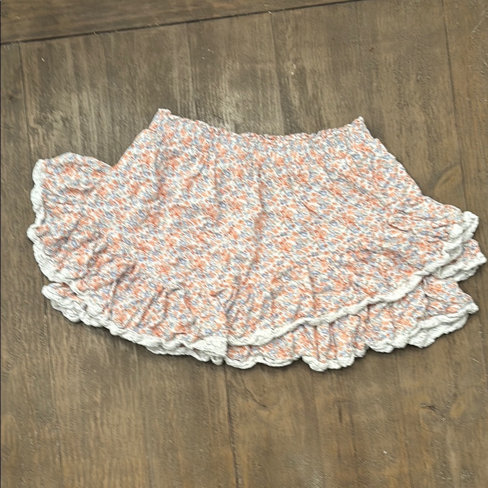 Aeropostale Multicolor Floral Skirt